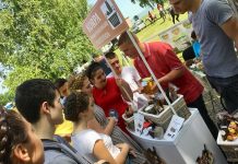 Promoted Basket of traditional products from the Srem District at the second Agricultural Fair “AgroSirm” in Sremska Mitrovica, Serbia
